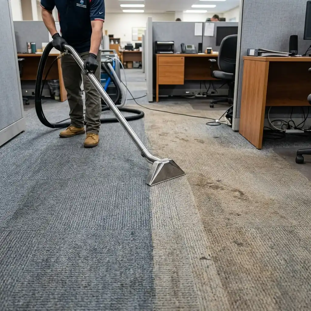 Commercial Carpet Hot Water Extraction — Vaughan
