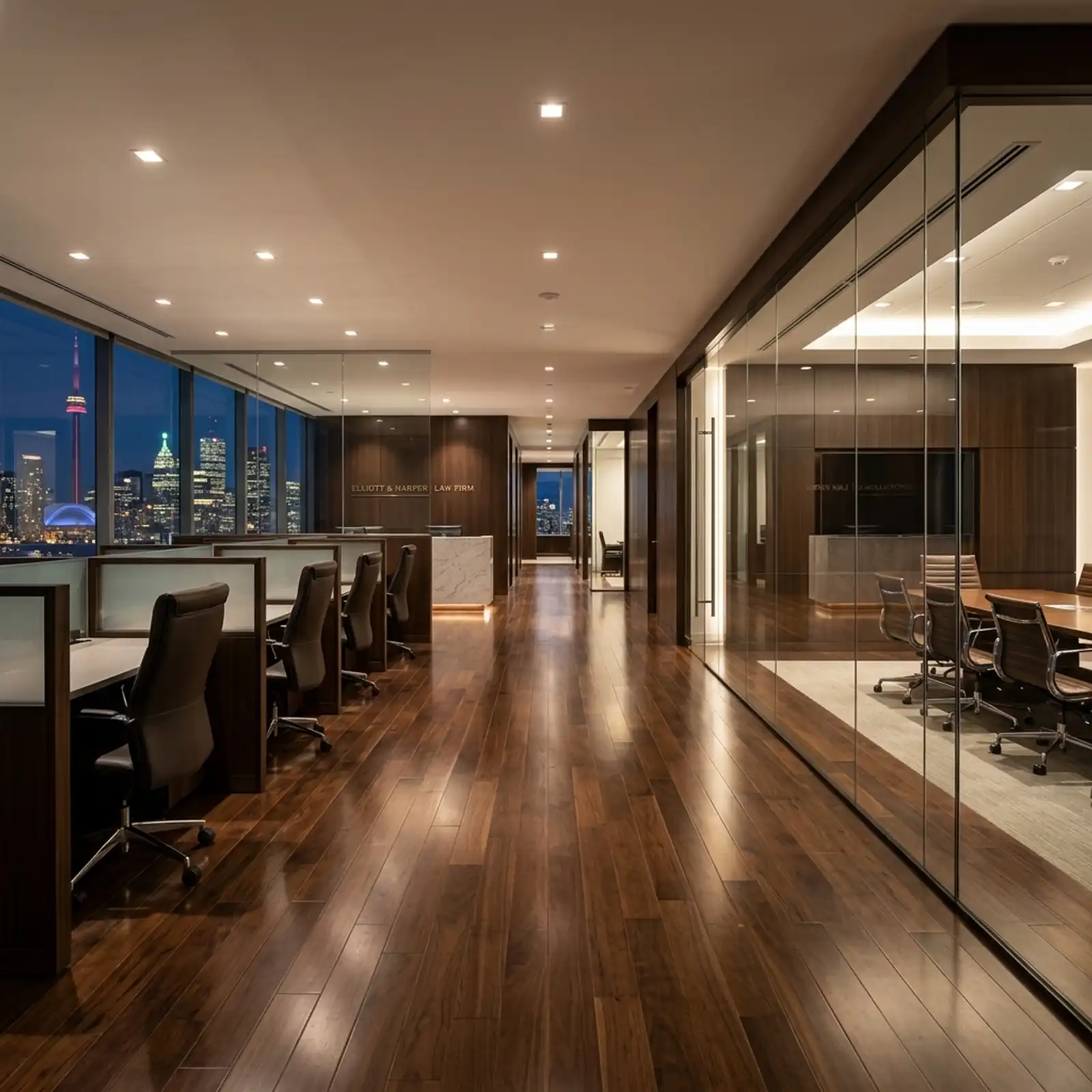 Downtown Toronto law firm office case study