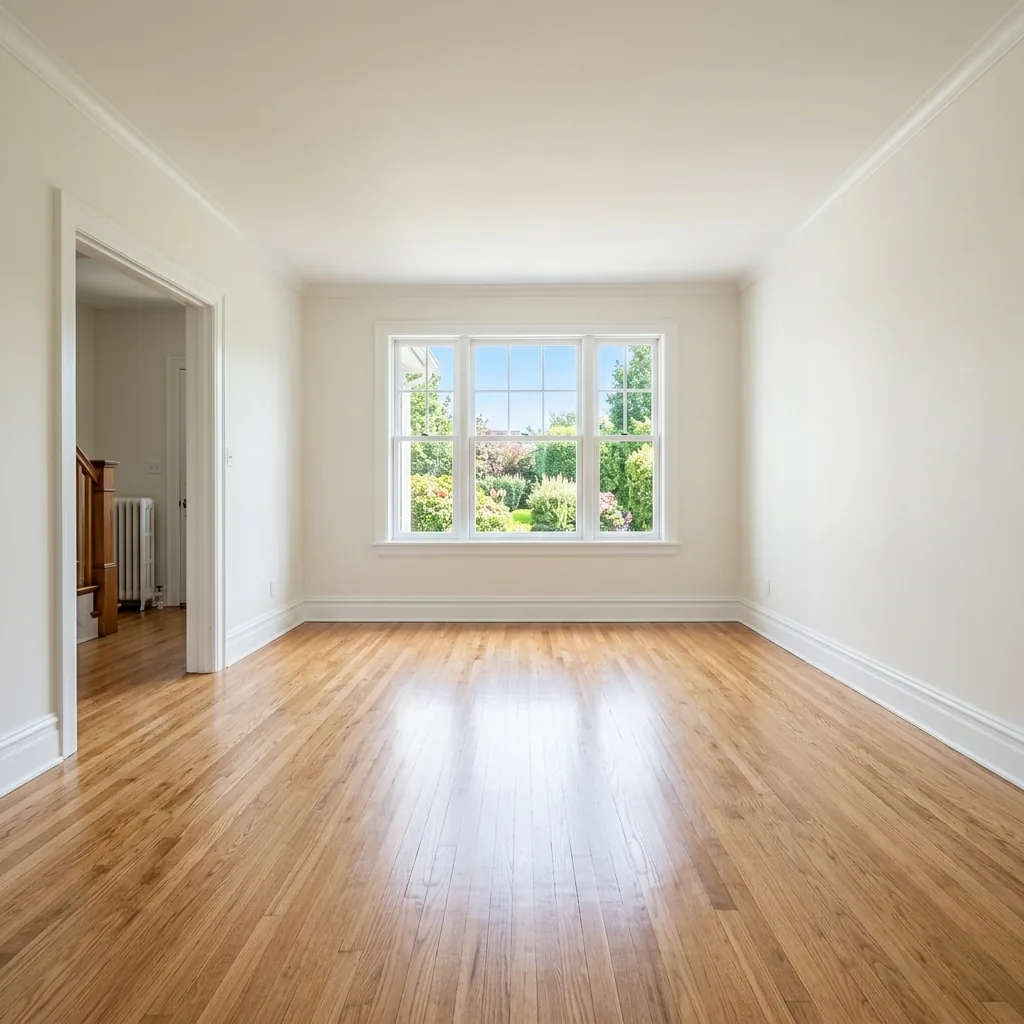 Living area cleaning result in Downtown Toronto